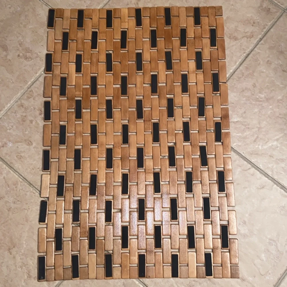 EUC Bamboo Mat floor Rectangle  Bamboo mat